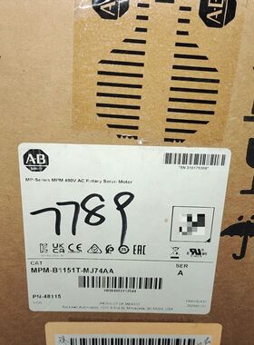 AB伺服电机 MPM-B1151T-MJ74AA