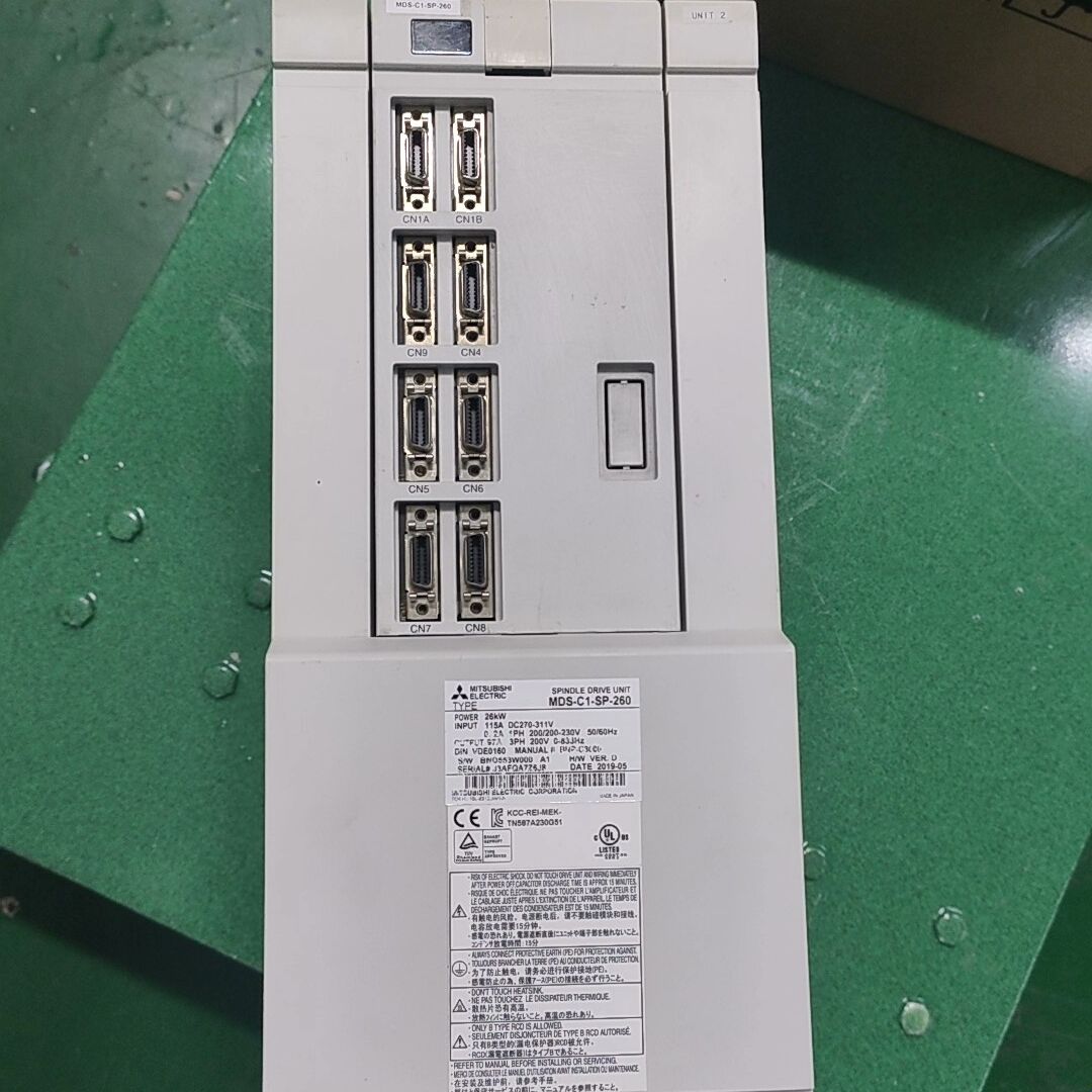三菱主轴驱动器 成色不错MDS-C1-SP-260 需要联系