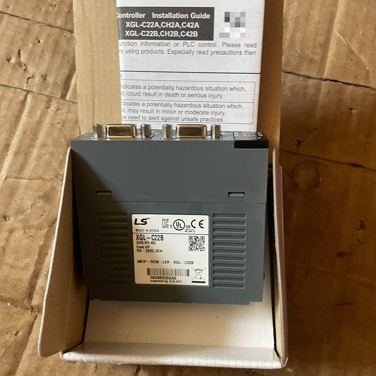 XGL-C22B 韩国LS模块 的 成色如图 2筐 98