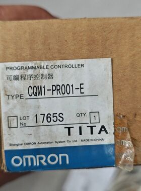 可编程控制器CQM1-PR001-E  上海产