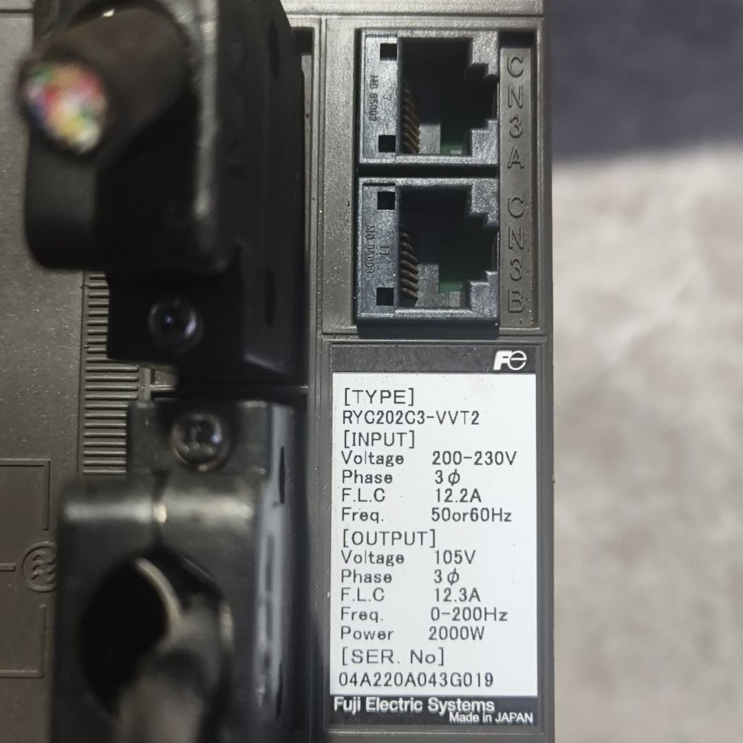 富士伺服驱动器RYC202C3-VVT2 富士电机GYG20