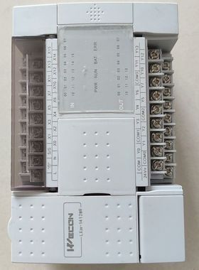 拆机 PLC维控LX3V-1412MR-A 功能测试好。