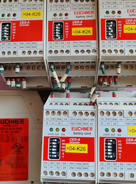 拆机EUCHNER安士能安全继电器 CES-A-AEA-