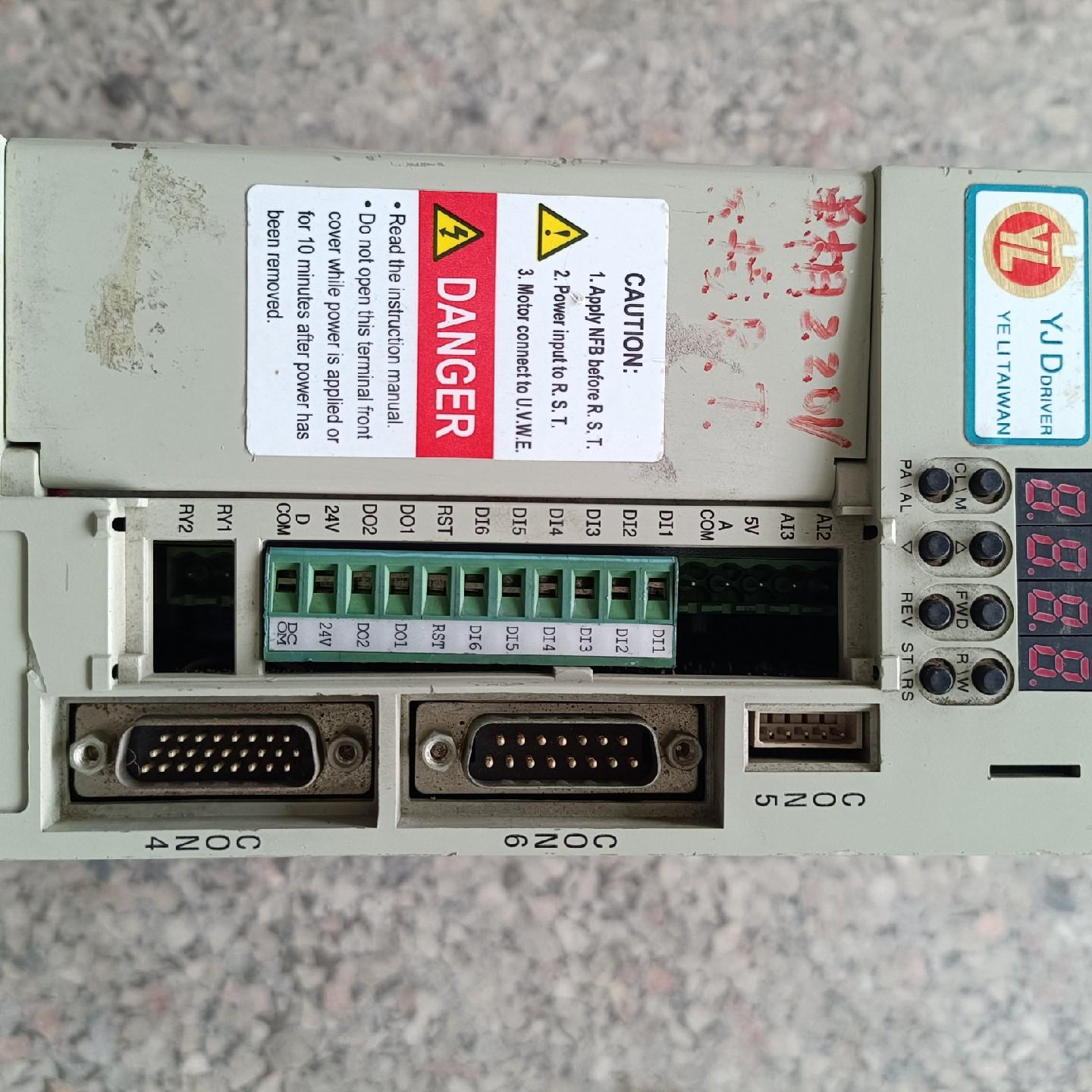 拆机YJD驱动器 YB075E /750w成色图片实拍 功能