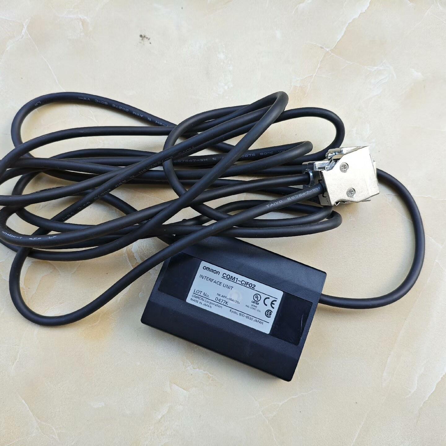 OMRON 欧姆龙编程电缆 CQM1-CIF02
