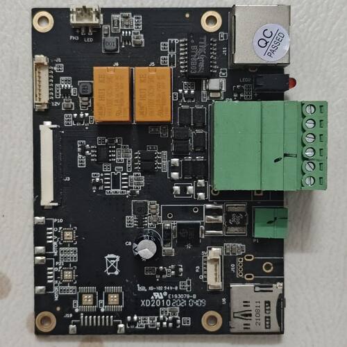 车牌识别机主板 VZ-POW022 VER C 拆机件