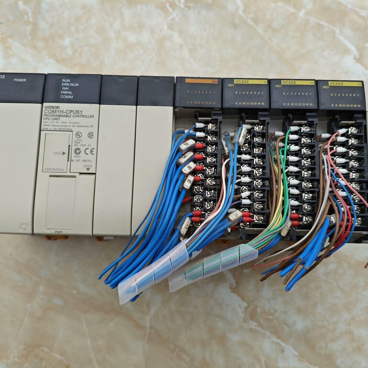 拆机欧姆龙CQM1H-CPU51一组