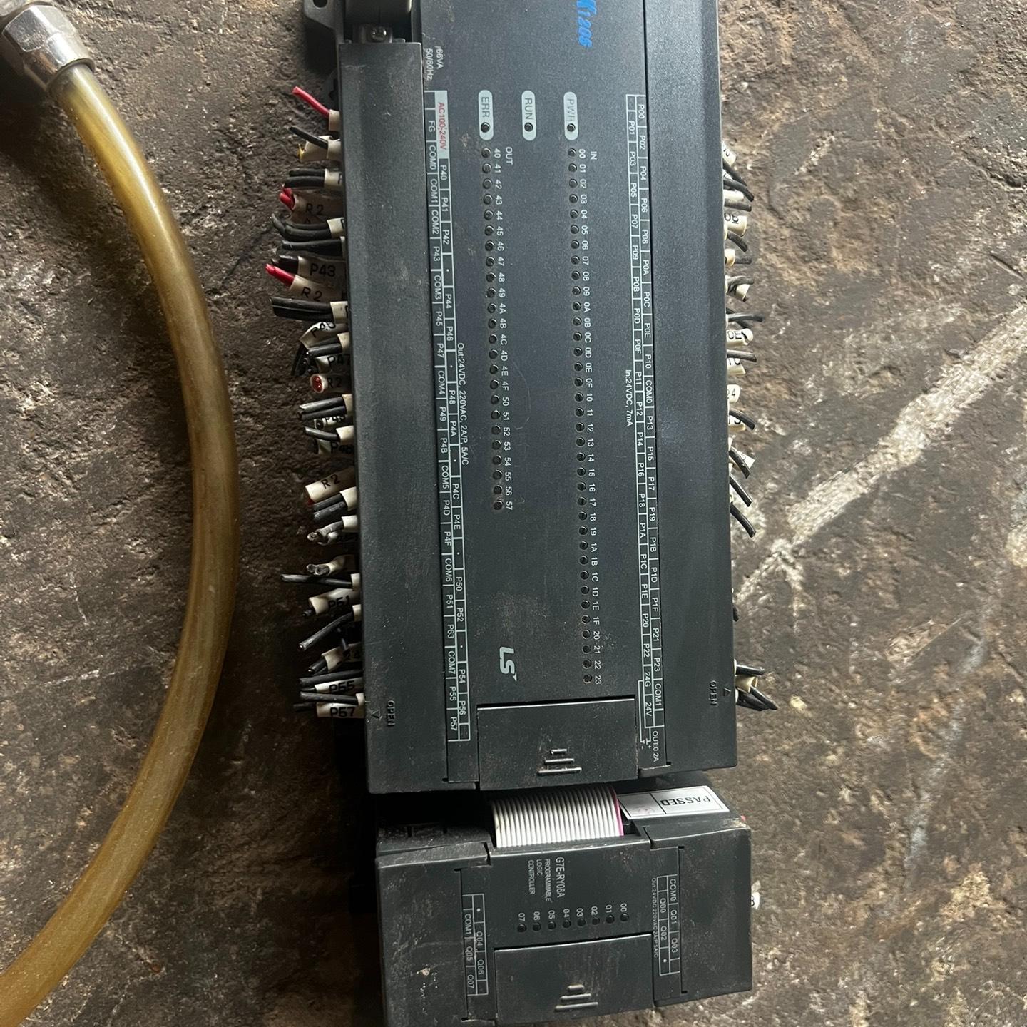 拆机LS产电PLC带扩展 型号：K7M-DR60U /G