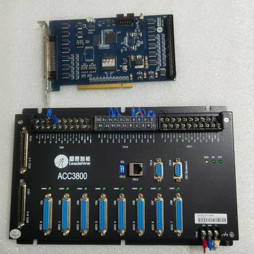 雷赛DMC3800八轴控制卡！接线盒加一根连接线成色如图还有