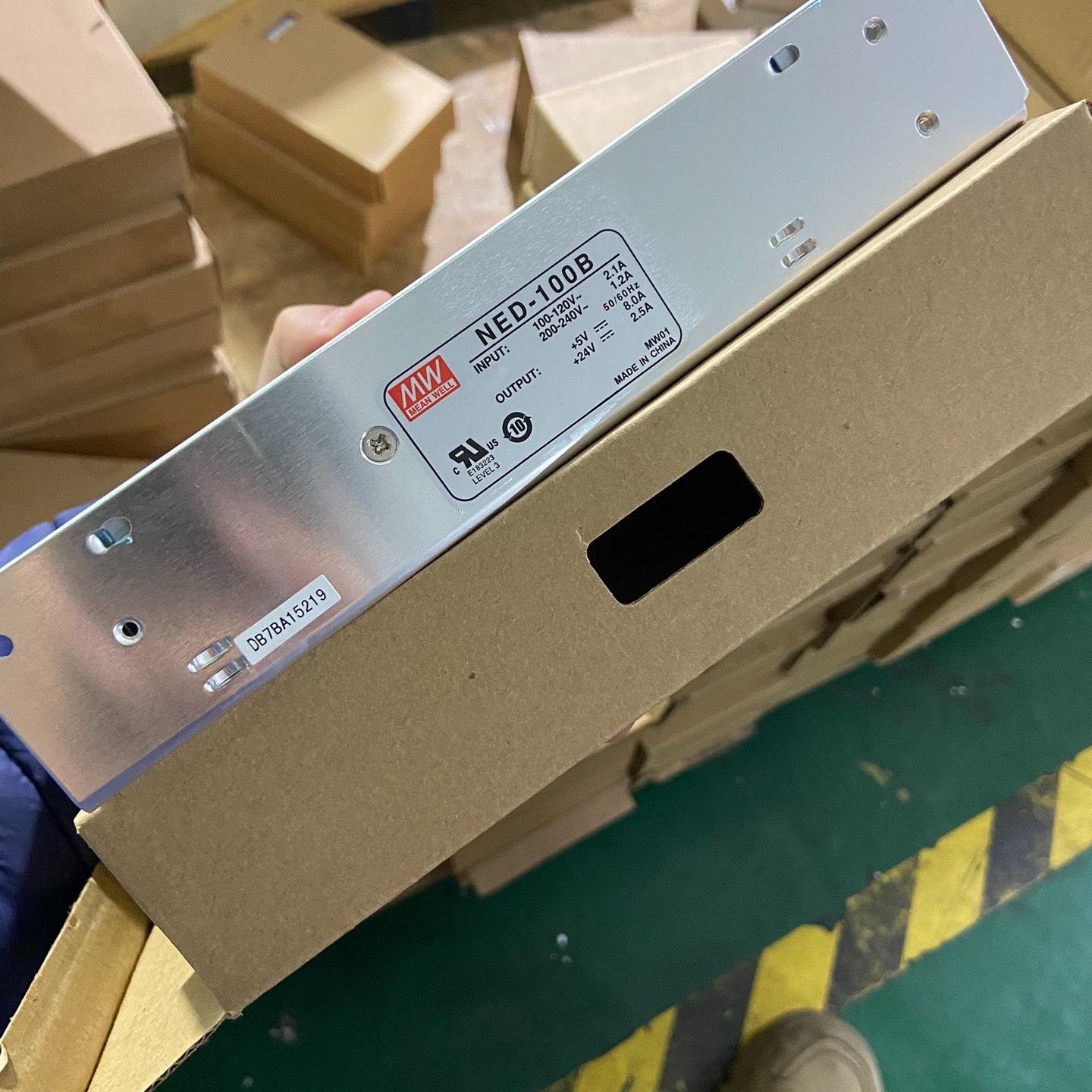 明纬NED-100B  台湾明纬双路5V8A 24V2.5A