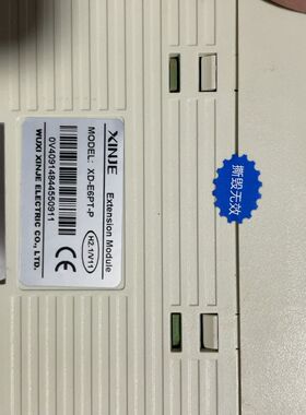 PLC温度模块XD-E6PT-P 实物拍摄 成色如图 成