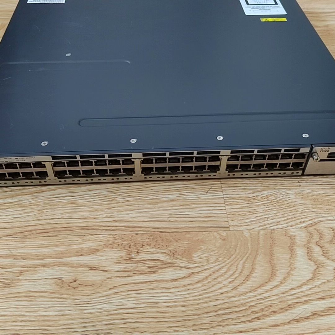 Cisco/思科 WS-C3750X-48T-S 48口全千