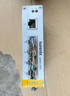 Korenix 科洛理思 JetNet 2005  拆机