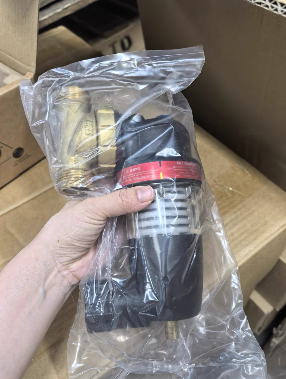 德国进口汉斯希尔前置过滤器DUO-S万向安装家用WS-2314-00-011