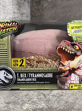 spinMaster新款侏罗纪世界智趣霸王龙魔法蛋孵化电动声光恐龙玩具