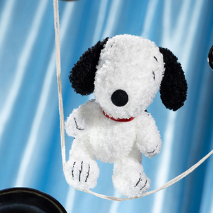 史努比趣玩纽扣盲盒Snoopy毛绒挂件关节可动玩偶公仔玩具周边优迈