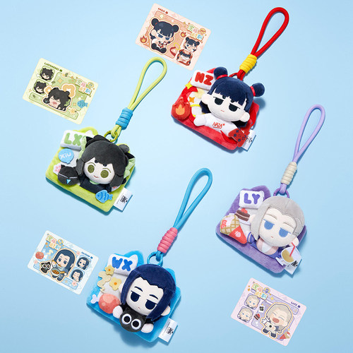 罗小黑定格时刻系列毛绒卡套盲盒