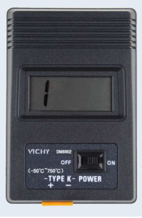 维希VICHY热电偶 DM6902 温度计 点温计 送电池 K型温度探头使用感如何?