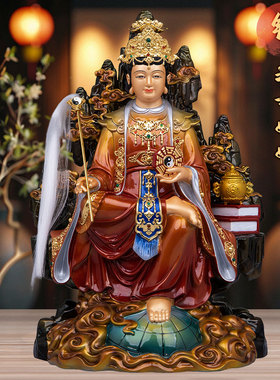 地母娘娘后土元君纯铜供奉摆件