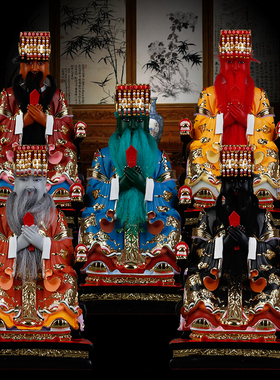 树脂玻璃钢东南西北神像