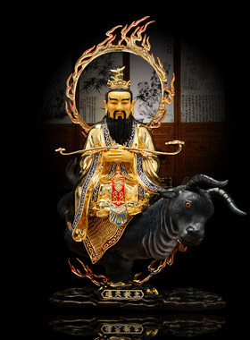 通天教主供奉神像摆件