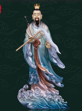 圣丰树脂祝福纯手工吕洞宾神像