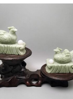 【福缘长生】2026年属鼠属牛人生肖吉祥物家居摆件天然石雕