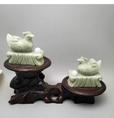 【福缘长生】2026年属鼠属牛人生肖吉祥物家居摆件天然石雕