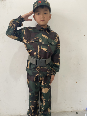 儿童迷彩服套装特种兵演出服男女中小学生军训夏令营衣服表演服装