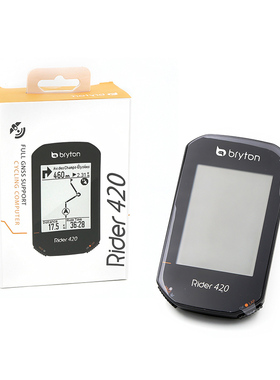 百锐腾 bryton R420自行车GPS码表无线ANT含心率 踏频 功率码表