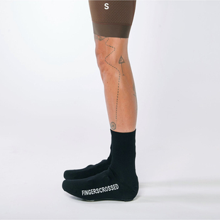 德国FINGERSCROSSED骑行袜OVERSOCKS black锁鞋保暖防风鞋套袜套