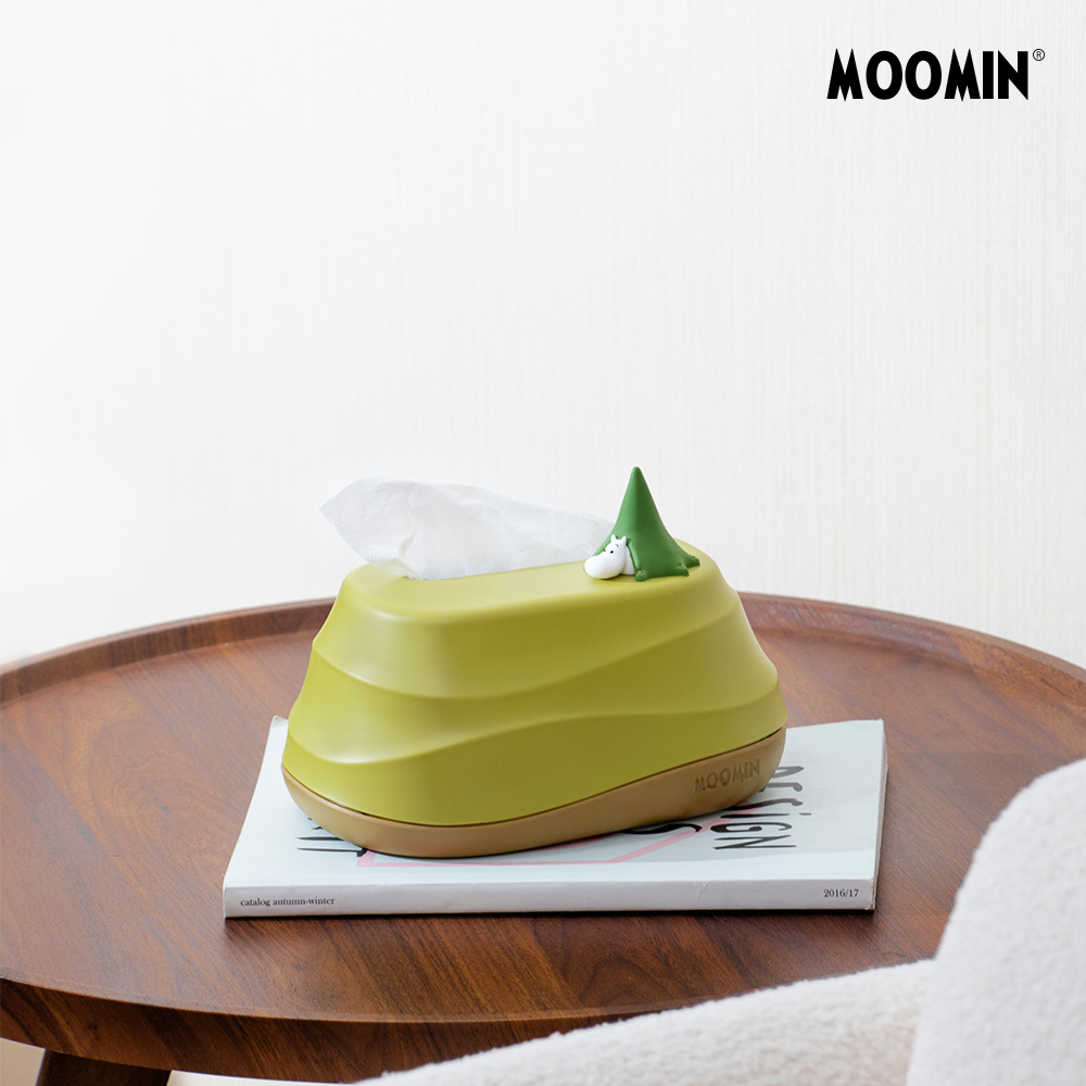 姆明创意新中式大容量纸巾盒