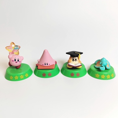 正版扭蛋散货万dai星之卡比探索发现 2 任天堂粉色恶魔瓦多迪摆件