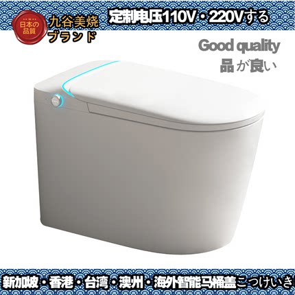 新加坡50mm/100mm/150mm坑距智能马桶日本台湾香港坐便器海外马桶