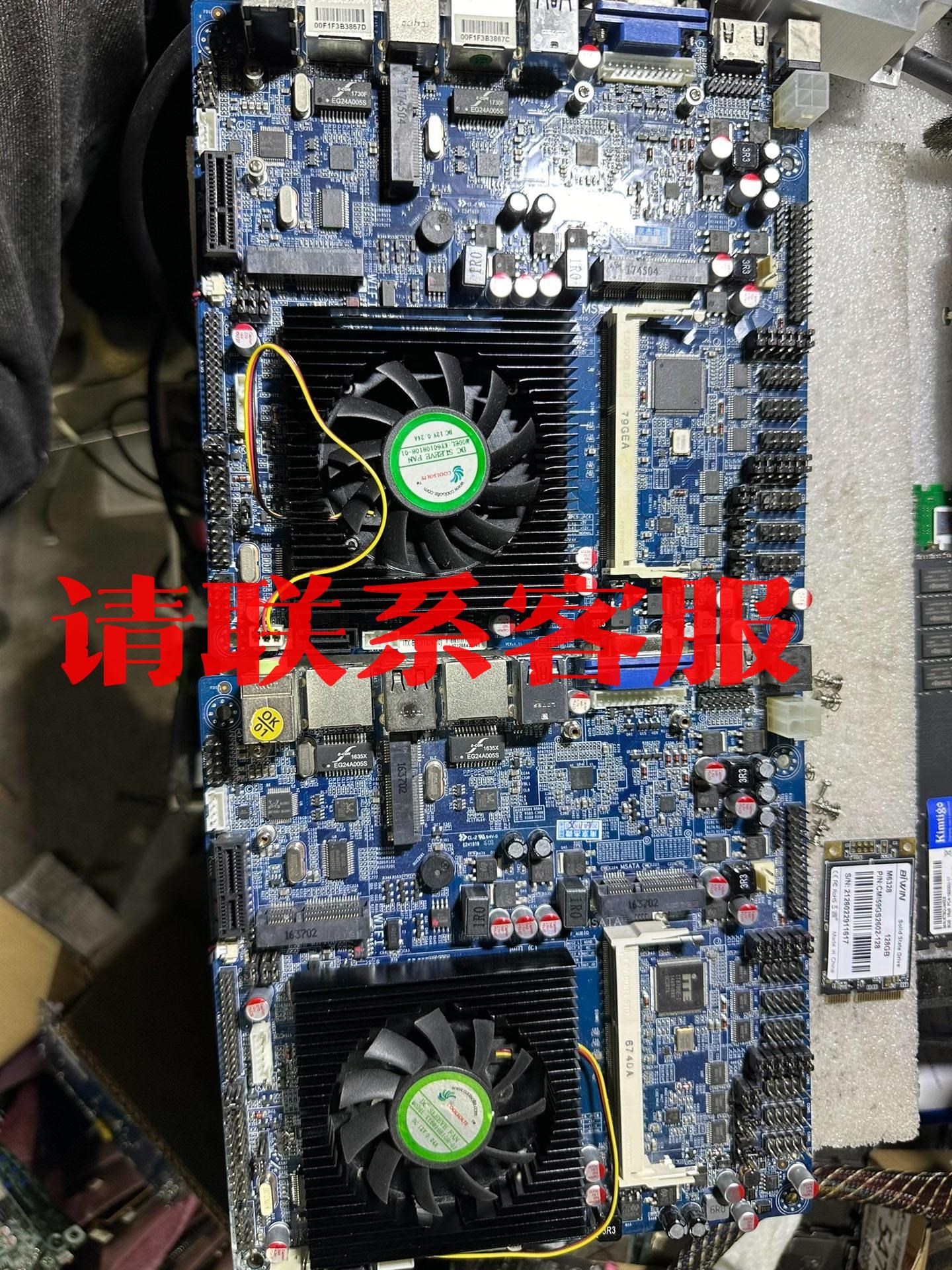 双千兆网口17×17 J1900主板议价出售