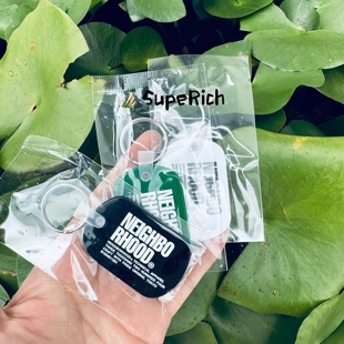 包邮Nbhd钥匙扣吊牌百搭配饰背包项链挂绳扣经典吊坠户外便携挂扣