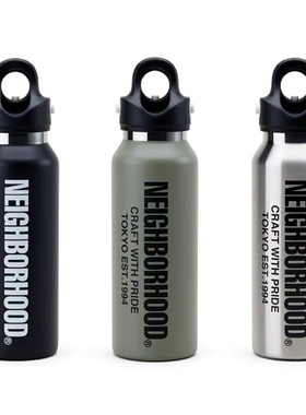 包邮NBHD保温杯联名户外便携水杯露营车载单手开盖304不锈钢水壶