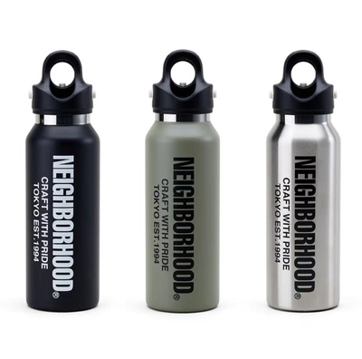 包邮NBHD保温杯联名户外便携水杯露营车载单手开盖304不锈钢水壶