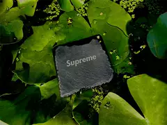 Sup Pure Handmade Natural Stone Coaster Square Durable Heat Insulation Black Chinoiserie Antique Slate Mat
