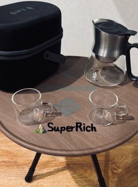 包邮NBHD户外露营轻量化折叠桌配收纳包茶几客厅小茶现代简约圆桌