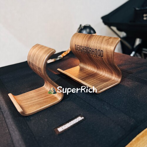 包邮NBHD胡桃木手机支架实木平板支架厚实桌面支架稳固木质轻便