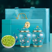 节日送礼 特级明前龙井绿茶 茶叶礼盒装 佰儒 浓香型送礼包装 500g