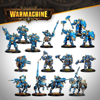 钢铁国度席格纳Warmachine:CygnarStormLegionAuxiliaryExpansion