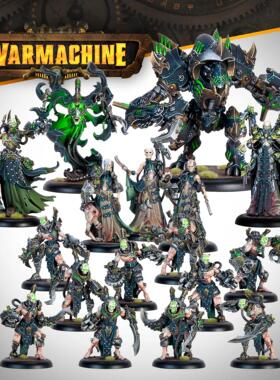 钢铁国度 奎克斯 Warmachine： Cryx Necrofactorium 核心扩展包