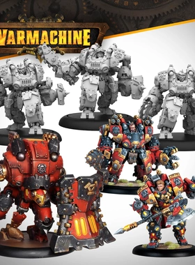 钢铁国度卡铎Warmachine: Khador Annihilators Command Cadre