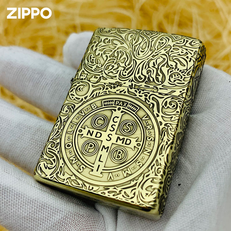 Zippo打火机官方正版康斯坦丁恶灵挽歌地狱神探复刻收藏雕刻男士