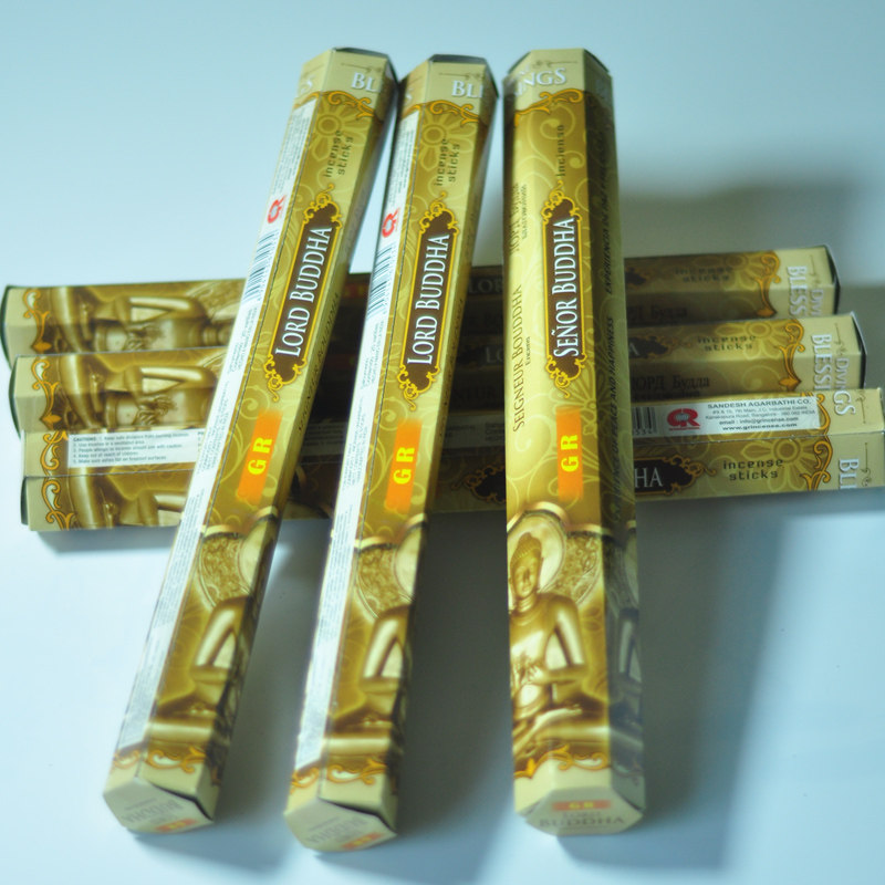 lord buddha佛陀原装进口正品gr印度香天然手工熏香薰线香长香
