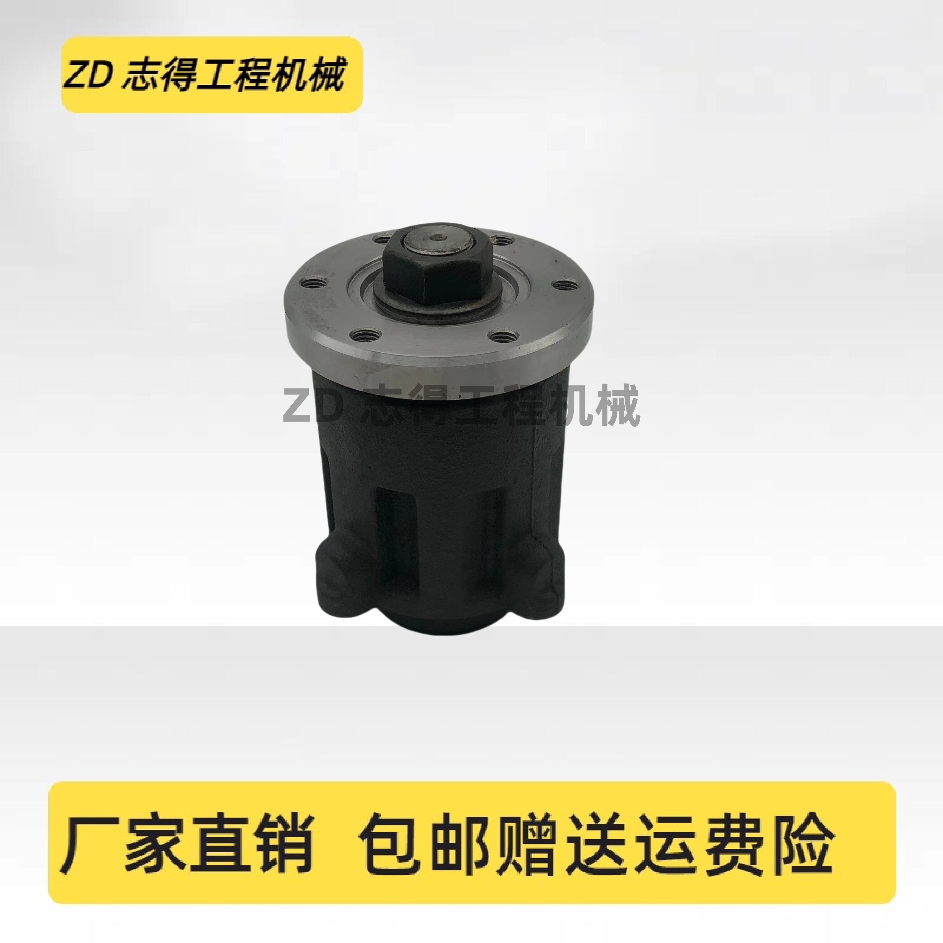 挖机配件 小松400/450/460-7-8康明斯发动机风扇叶支架底座轴承座