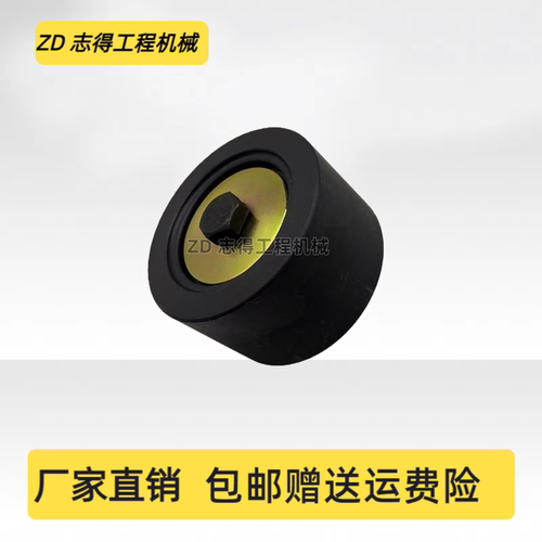 适配徐工XE550惰轮发动机皮带涨紧轮过桥轮压带轮滚轮器挖机配件