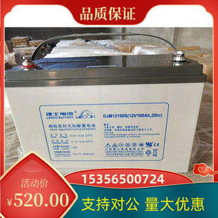 理士铅酸蓄电池12V100AH 直流屏电源消防应急 DL12100W太阳能UPS